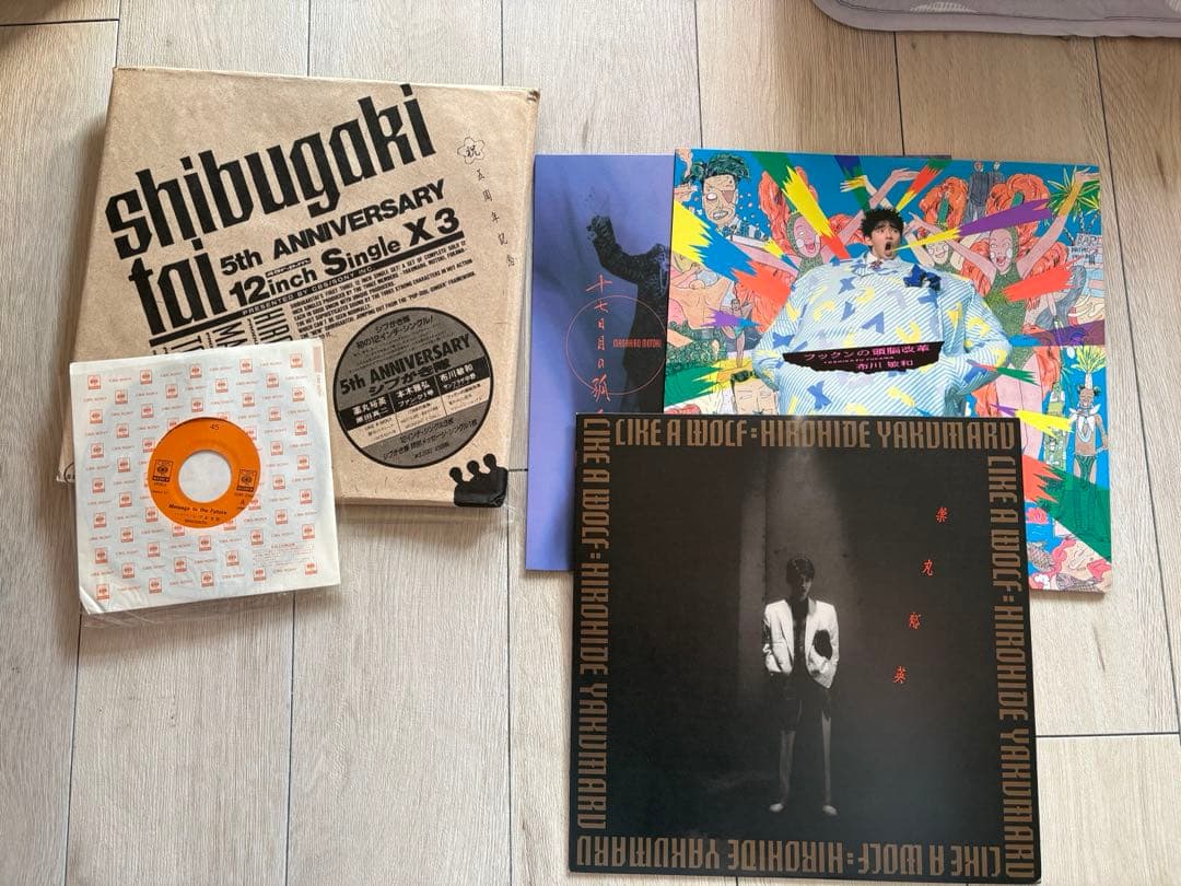 シブがき隊 レコード セット
