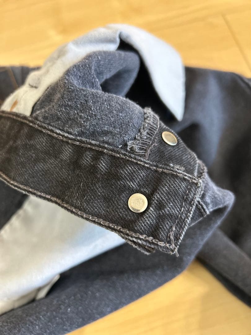 90s Levi’s 501 後染めブラックUSA製 W38 L30