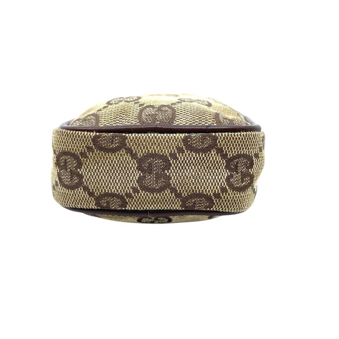 良品　GUCCI グッチ　m3 GGキャンバス　シガレットケース　タバコ入れ　茶