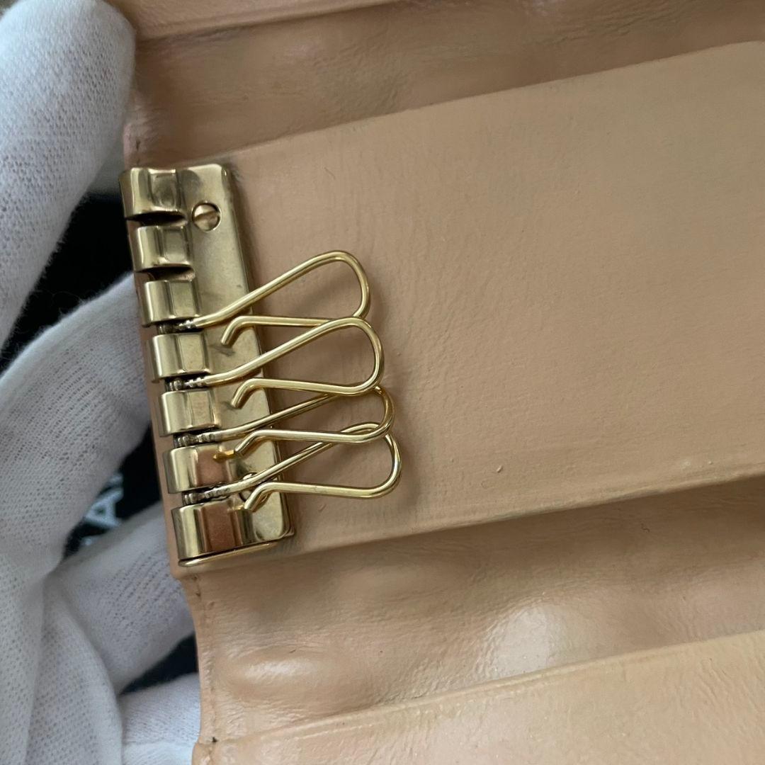 シャネル CHANEL キーケース カードケース ピンク アイコンライン