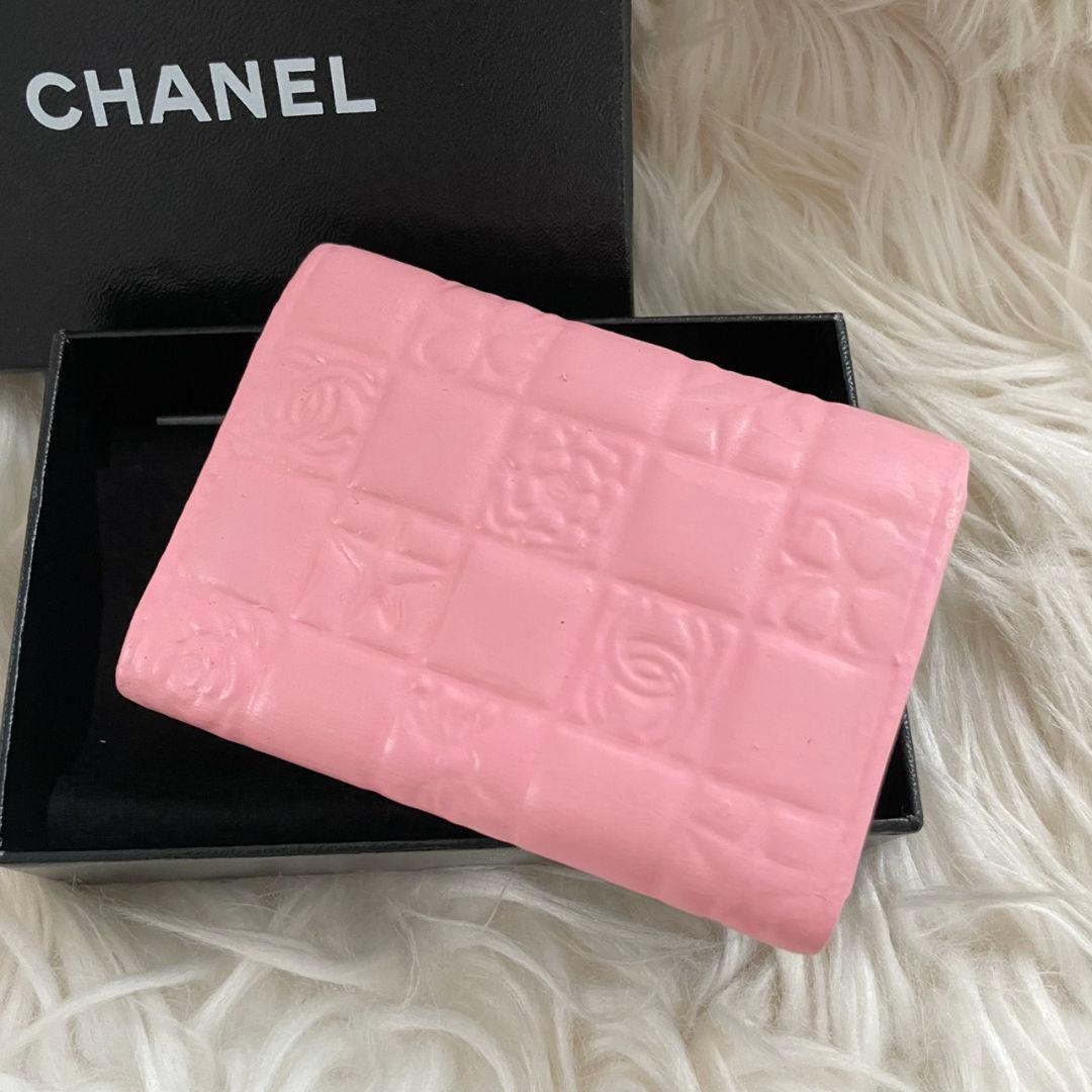 シャネル CHANEL キーケース カードケース ピンク アイコンライン