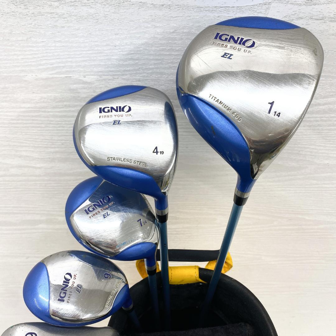 【初心者様推奨!!】 IGNIO イグニオ レディース ゴルフクラブ セット L