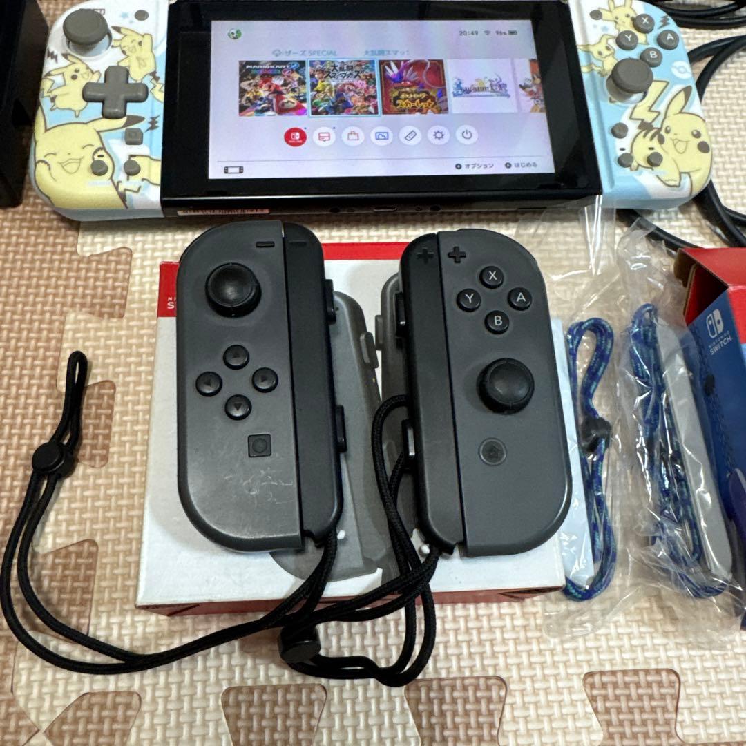 スイッチスマブラSPECIAL限定版本体ホリコンピカチュウコントローラー等