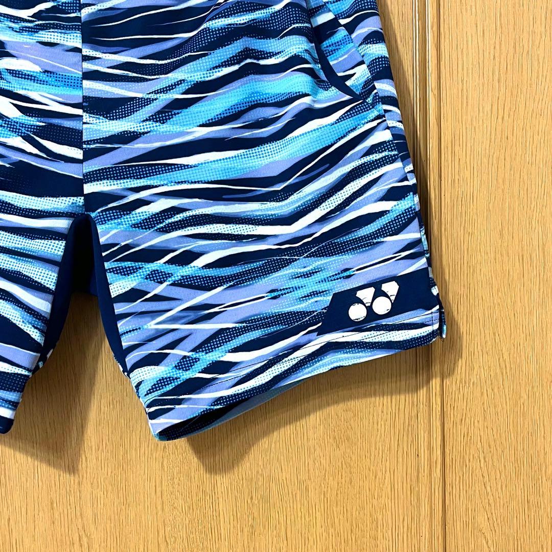 【希少品】 YONEX ハーフパンツ 15116 ブルー ユニM 日本代表モデル
