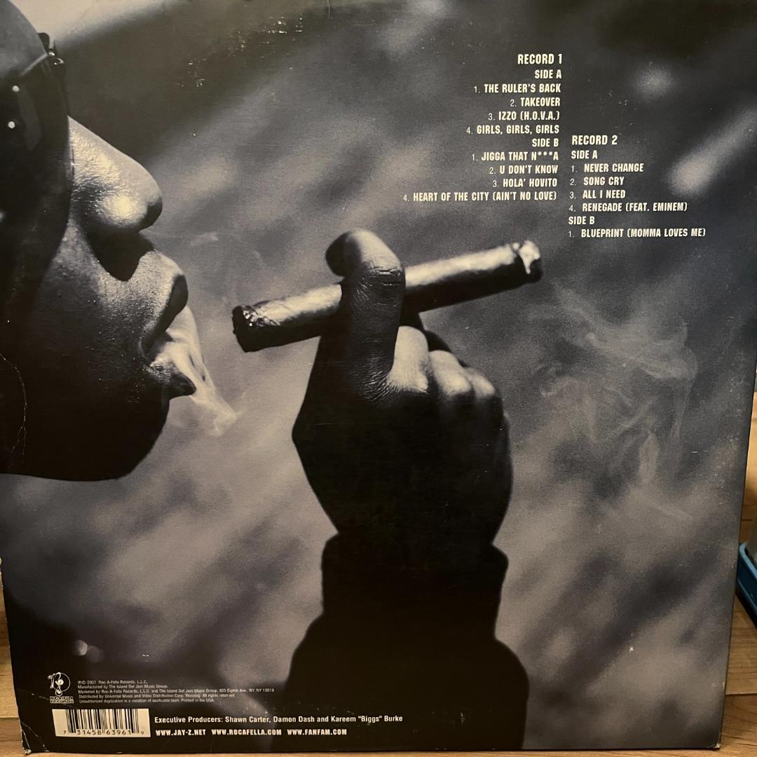 JAY-Z THE BLUEPRINT 2LP レコード