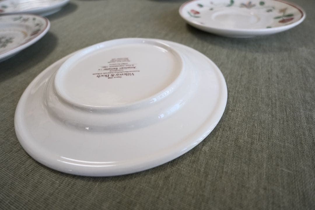 Villeroy&Boch 食器　ソーサー &お皿プレート 合計6枚