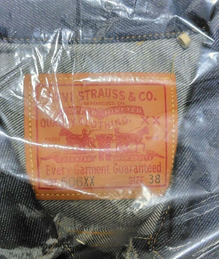 スコット 新品 リジッド 38 S リーバイス 506XX 1936
