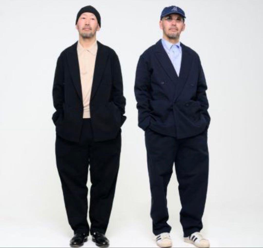 ATHLETIC FORMAL DOUBLE SUIT ブラック