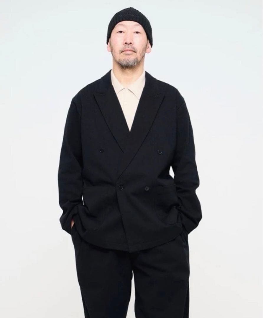 ATHLETIC FORMAL DOUBLE SUIT ブラック