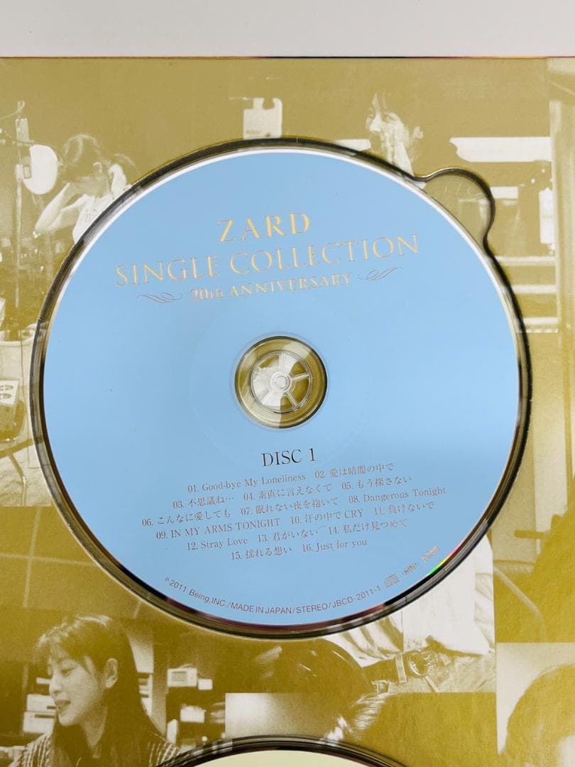 ◆ZARD SINGLE COLLETION 20th CD 09491