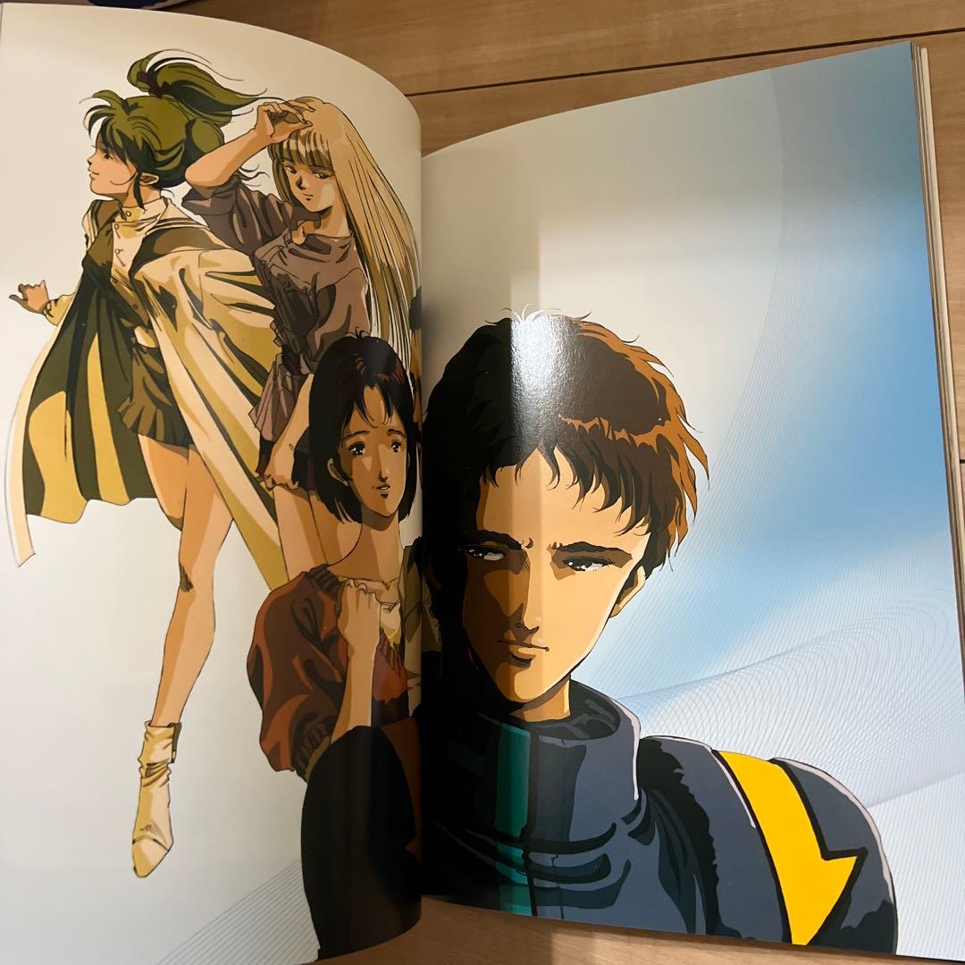 【初版 絶版 帯付き】美樹本晴彦　画集　ガンダム into the sky