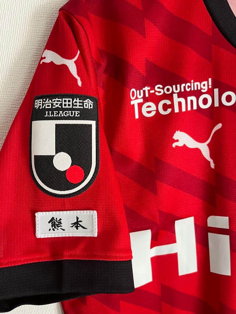 ロアッソ熊本 2023 ユニフォーム　平川怜　オーセンティック　東京ヴェルディ