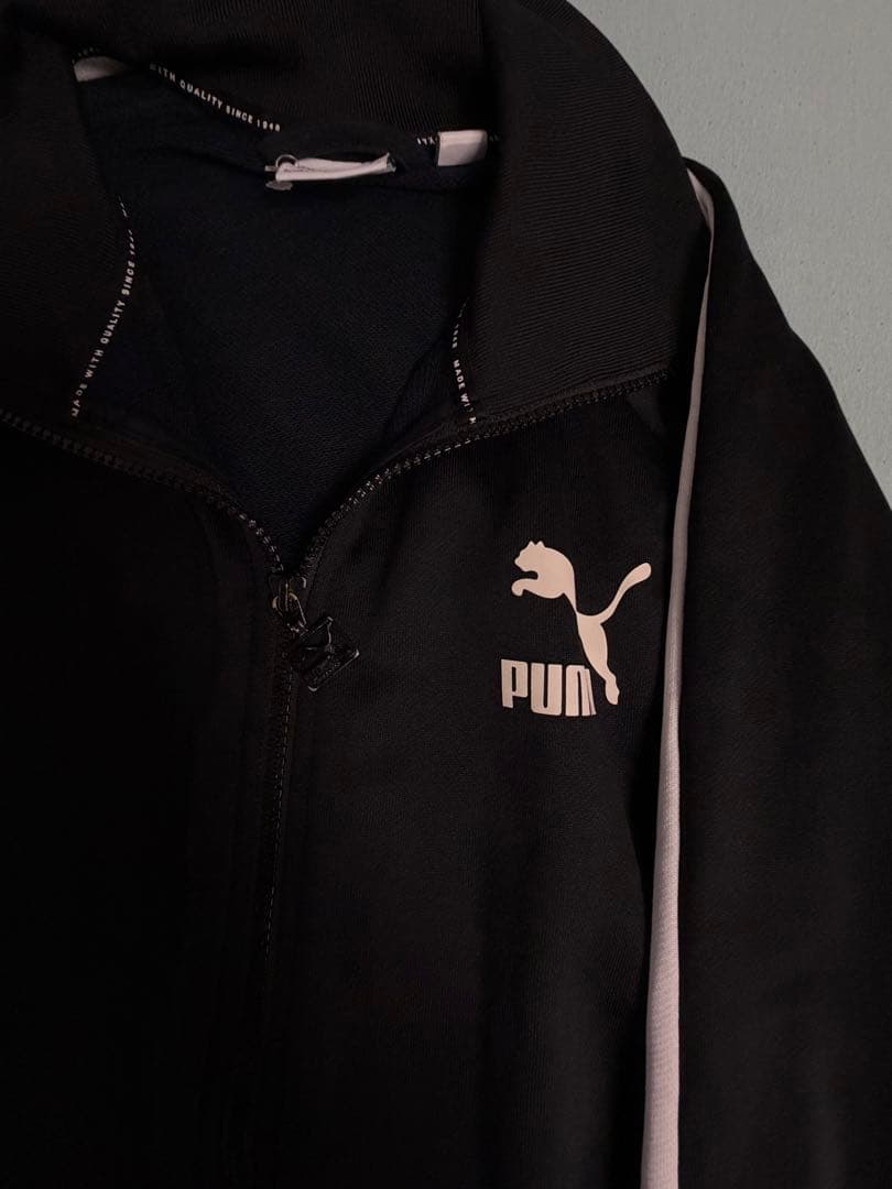 PUMA トラックジャケットブラック