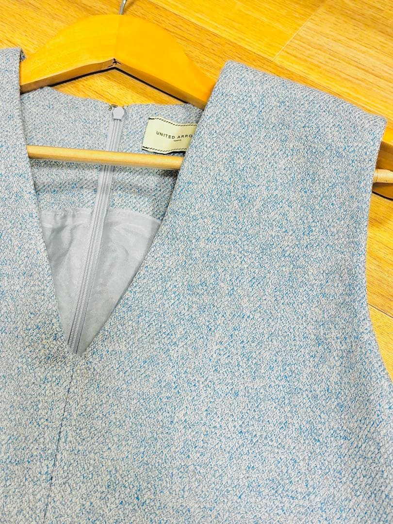 UNITED ARROWS メランジツイードベスト