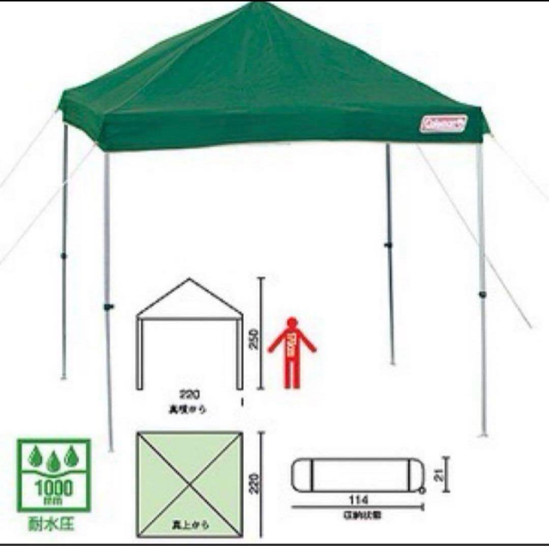 美品Coleman Backyard Shade 220ST II フルフラップ