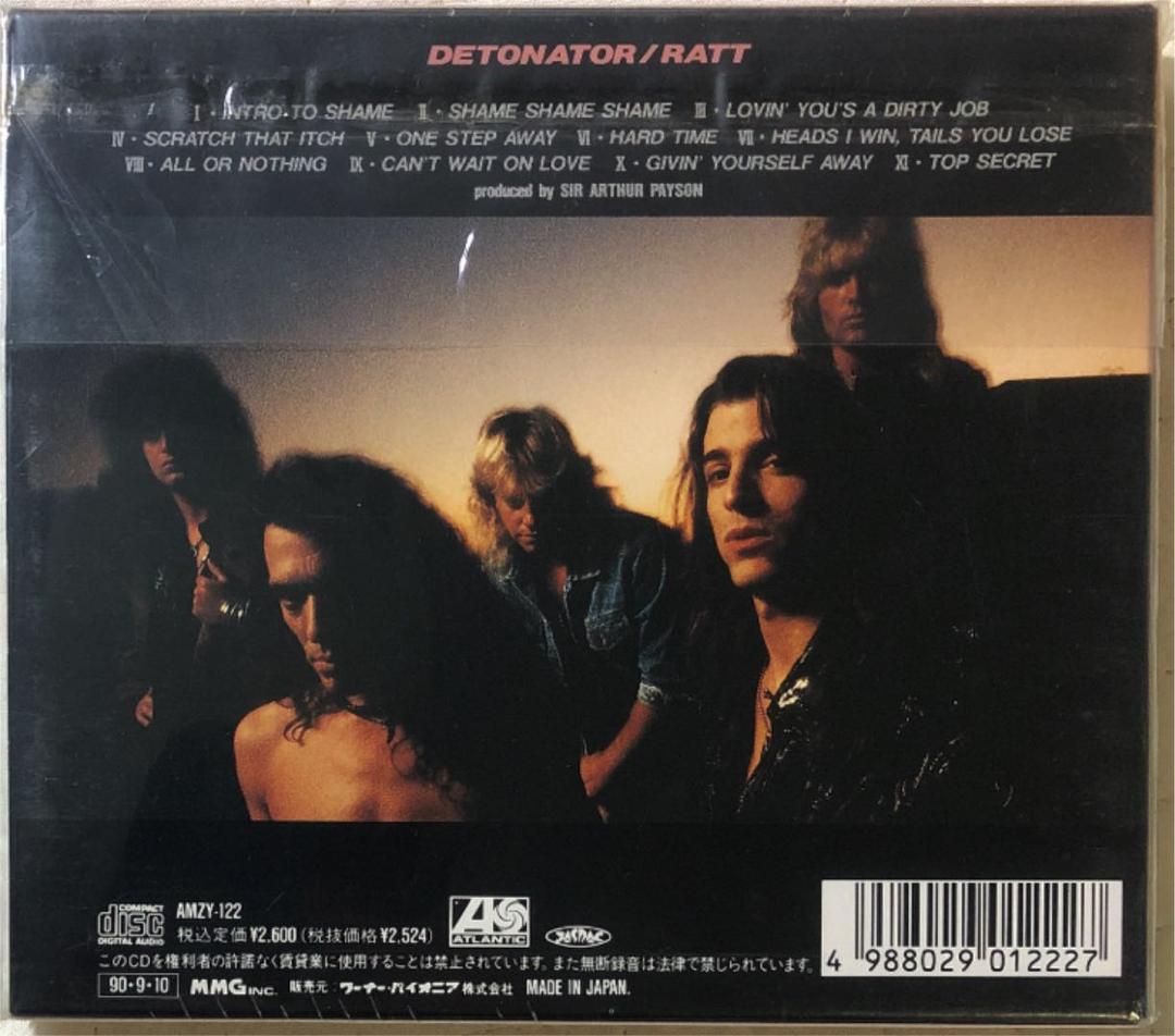 国内盤！Ratt/ ラット/ Detonator/ 1990年