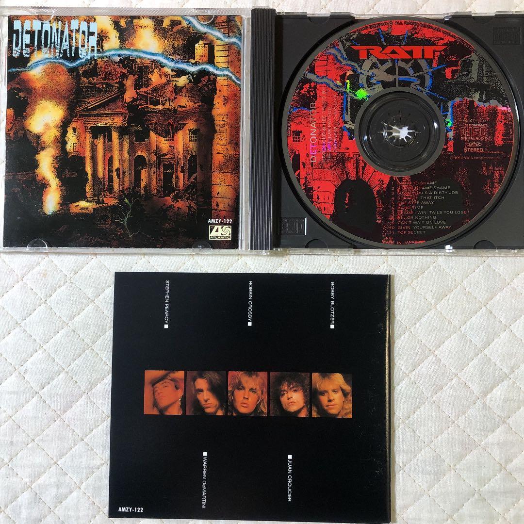 国内盤！Ratt/ ラット/ Detonator/ 1990年