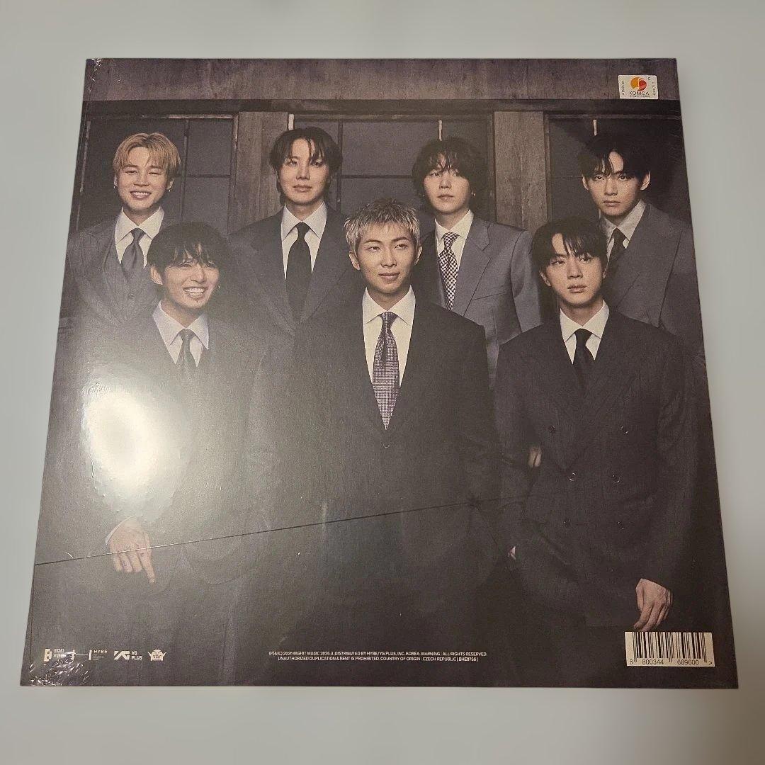 アナログ LP SUGA ユンギ レコード BTS アリラン ARIRANG