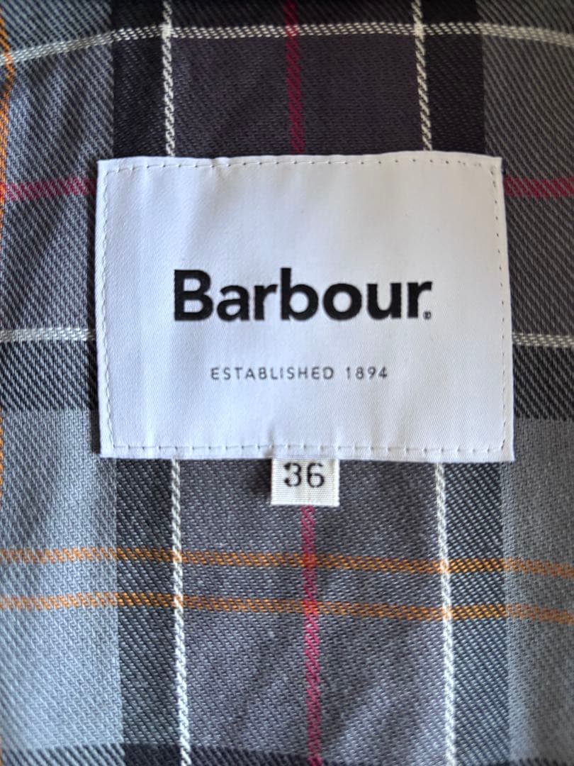 【美品】Barbour ブラックジャケット サイズ36_2026/3限定出品