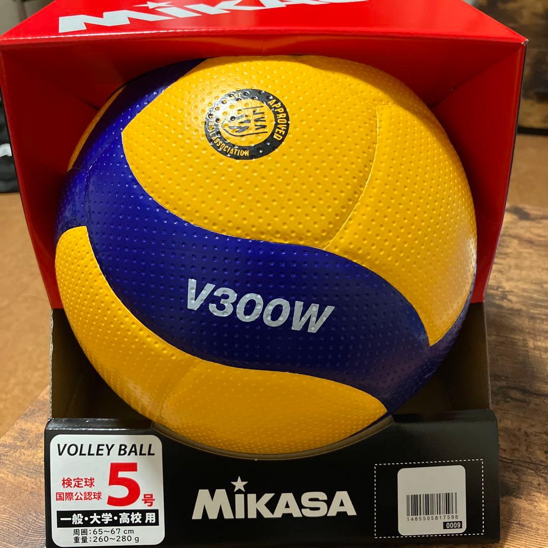 Mikasa V300W バレーボール 5号　検定球