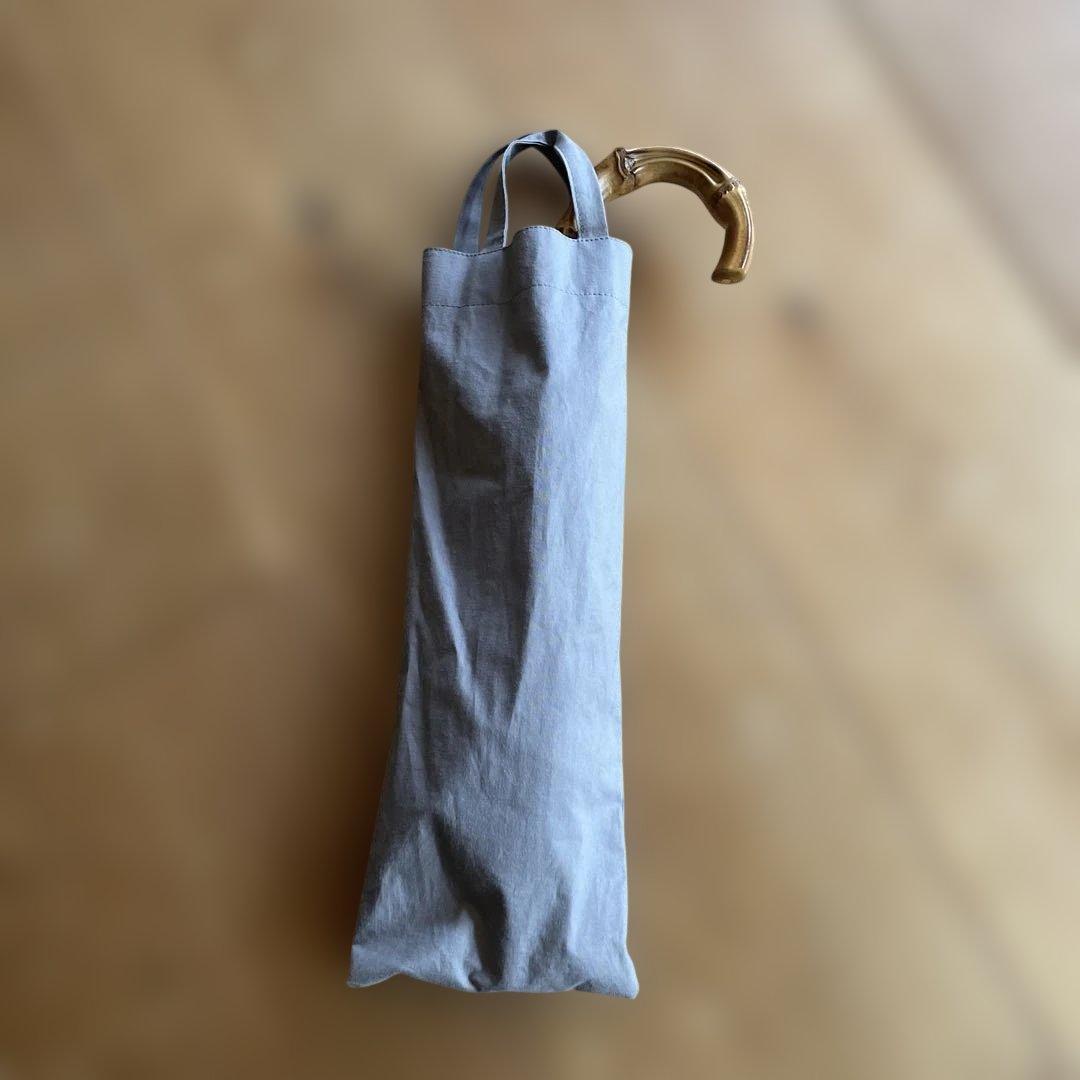 美品 日傘 晴雨兼用傘 サンク CINQ グレー 折りたたみ