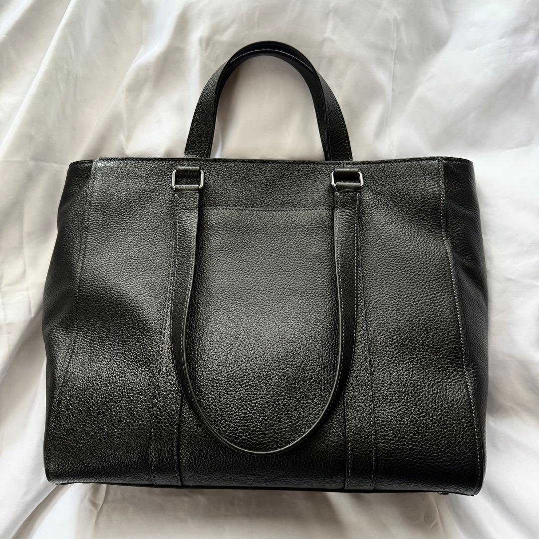 COACH トートバッグ メンズ ダブルハンドル 本革
