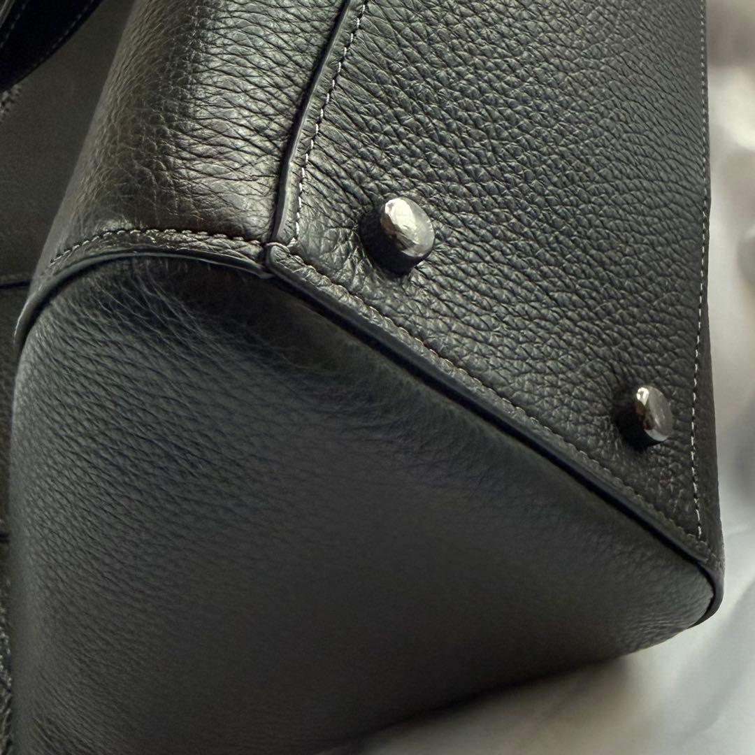 COACH トートバッグ メンズ ダブルハンドル 本革