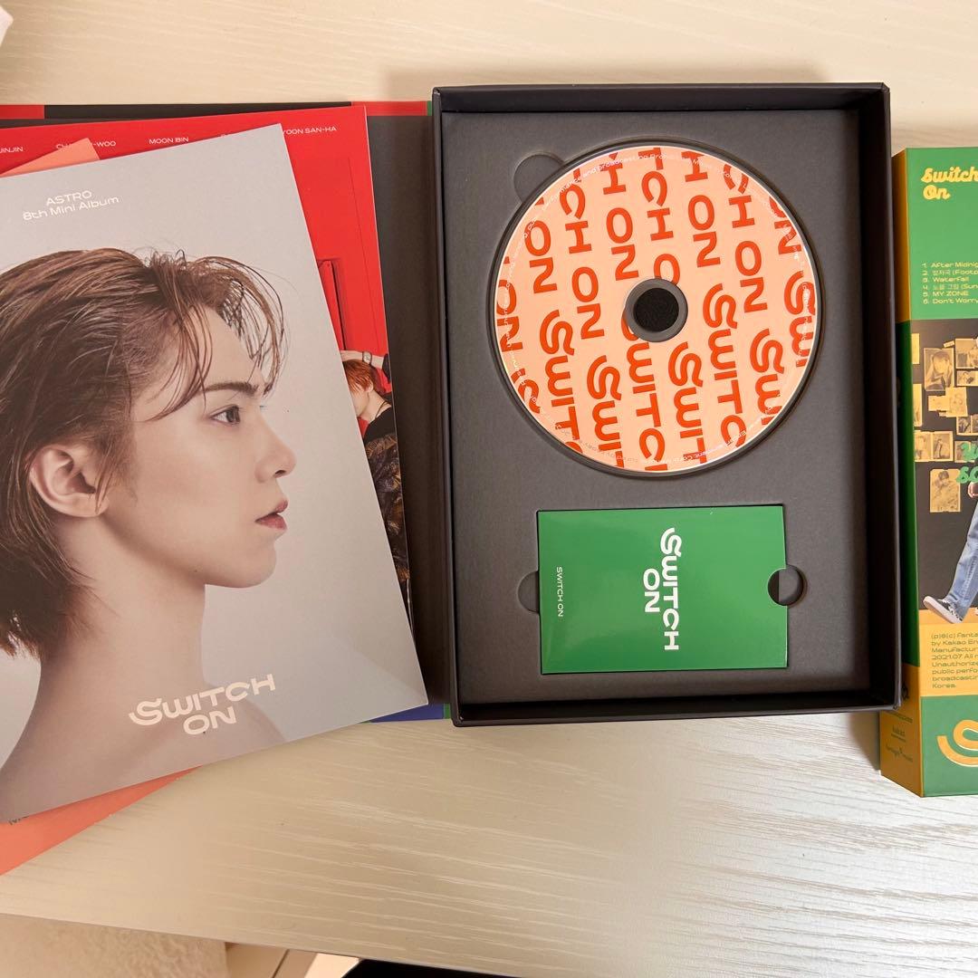 ASTRO SWITCH ON アルバム2形態セット