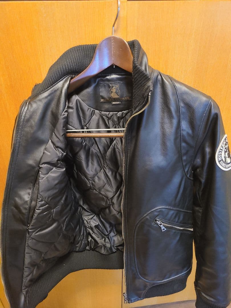 HYSTERIC GLAMOUR　フェイクレザージャケット サイズM