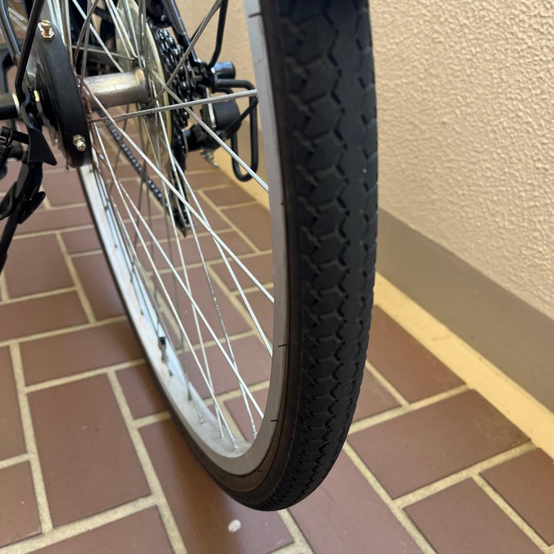 自転車本体　27インチ　ブラック