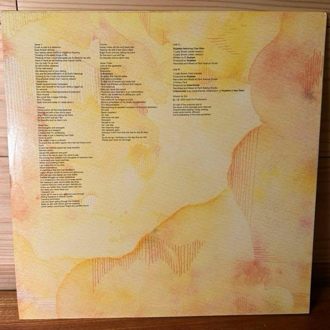 レア　NUJABES / Lady Brown レコード