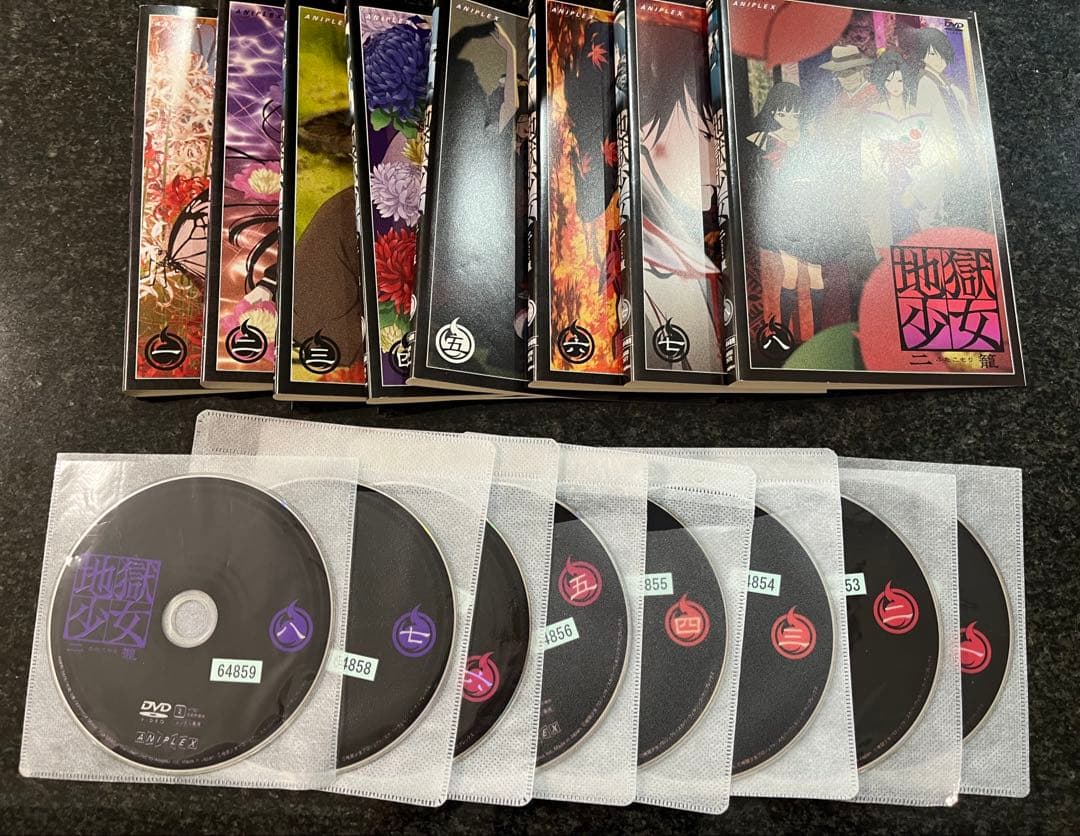 地獄少女＋二籠＋三鼎　DVD 26枚　全巻セット