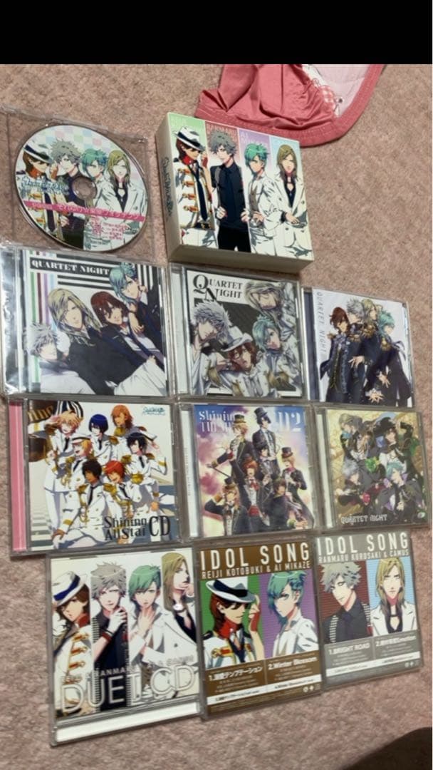 (特典多数)うたプリ関係CD、ドラマCD 64枚＆ブルーレイ 1枚 まとめ売り