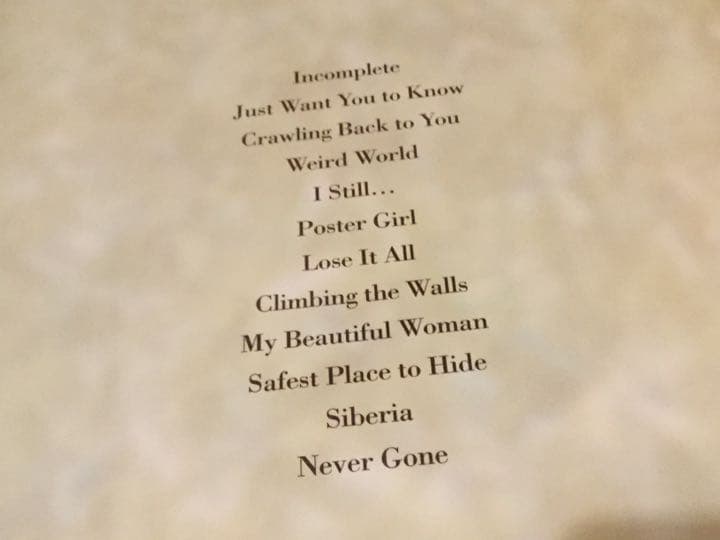 NEVER GONE バックストリートボーイズ 楽譜
