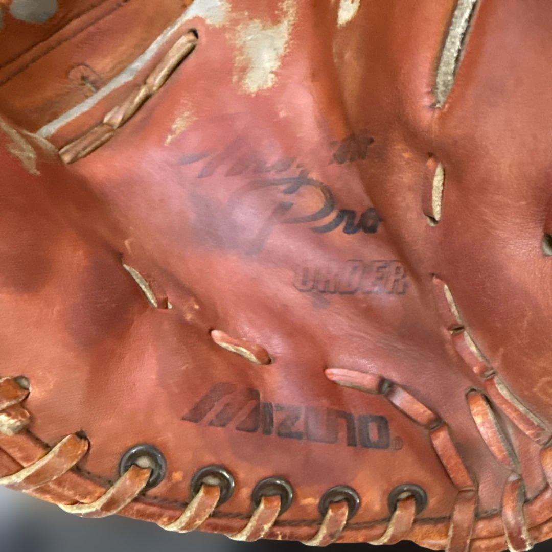 ふ*ん様 MizunoPro オーダー グローブ　投手用（甲子園で使用）ボール付