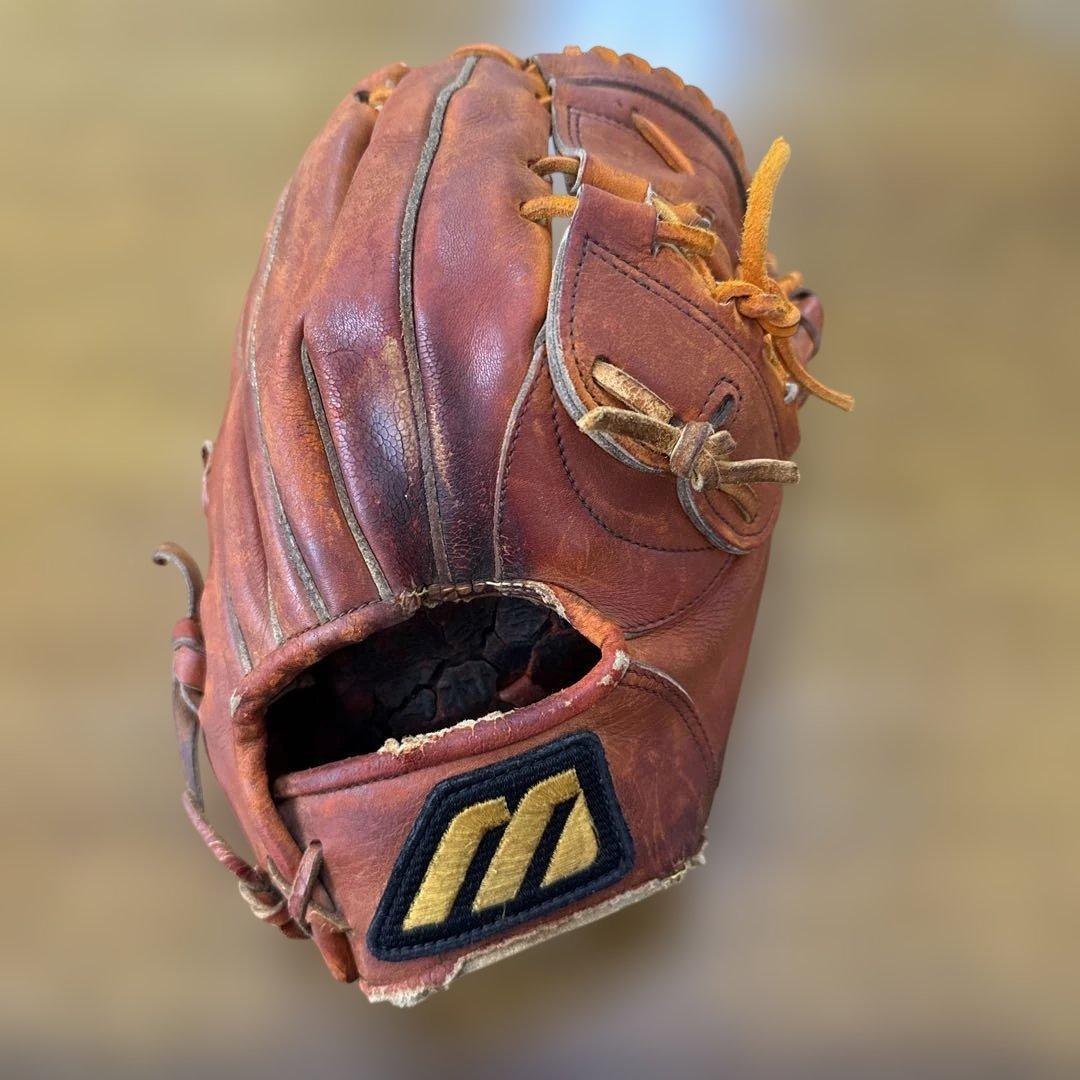 ふ*ん様 MizunoPro オーダー グローブ　投手用（甲子園で使用）ボール付
