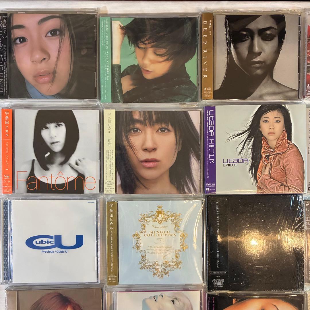 エルフ様用　宇多田ヒカル　　CDまとめて24枚セット