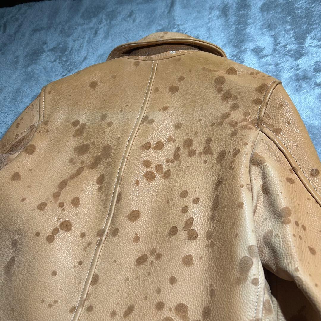 ジャケット・アウター 2007AW ARCHIVE Acid Rain Leather Jacket
