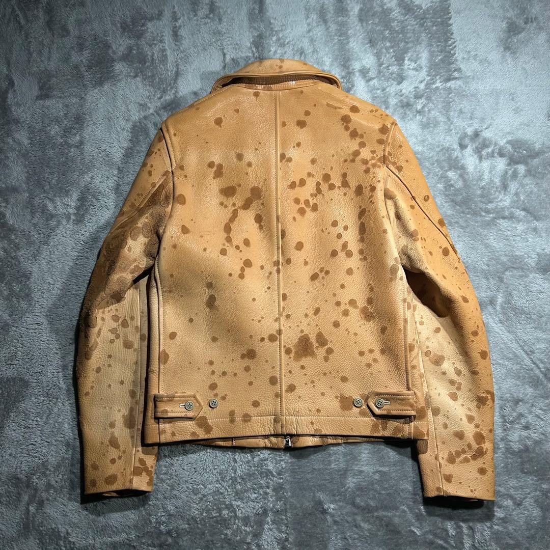 ジャケット・アウター 2007AW ARCHIVE Acid Rain Leather Jacket