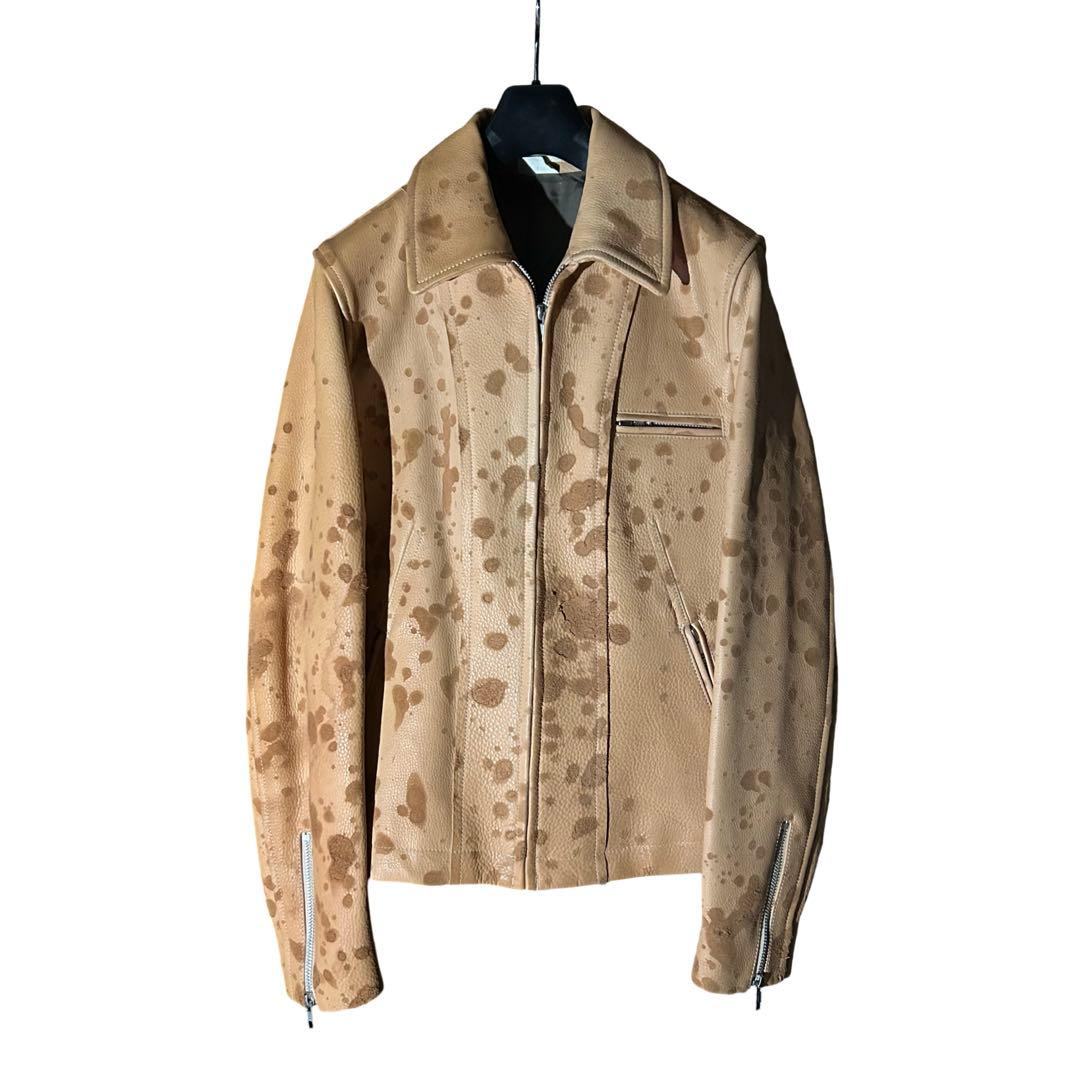 ジャケット・アウター 2007AW ARCHIVE Acid Rain Leather Jacket
