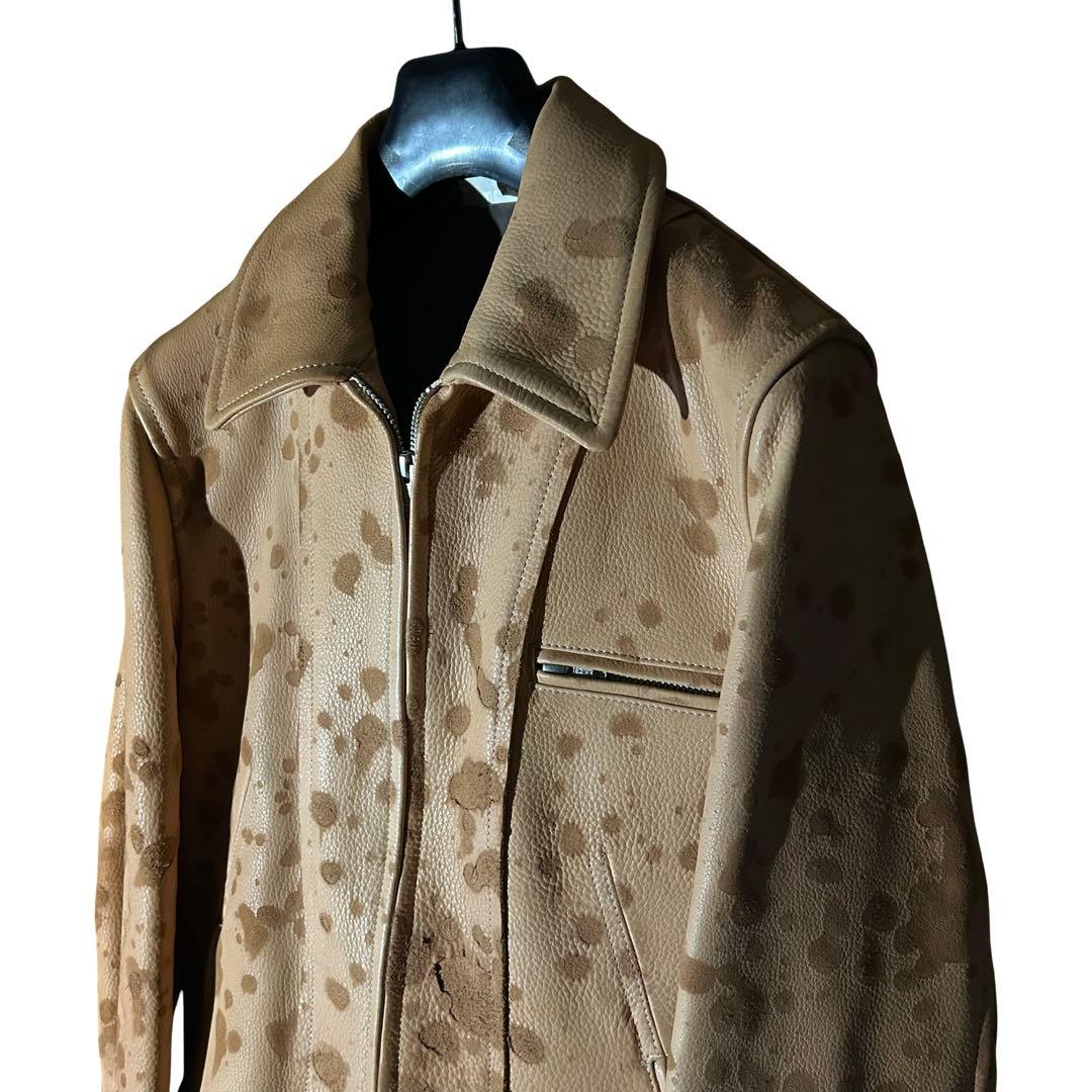 ジャケット・アウター 2007AW ARCHIVE Acid Rain Leather Jacket