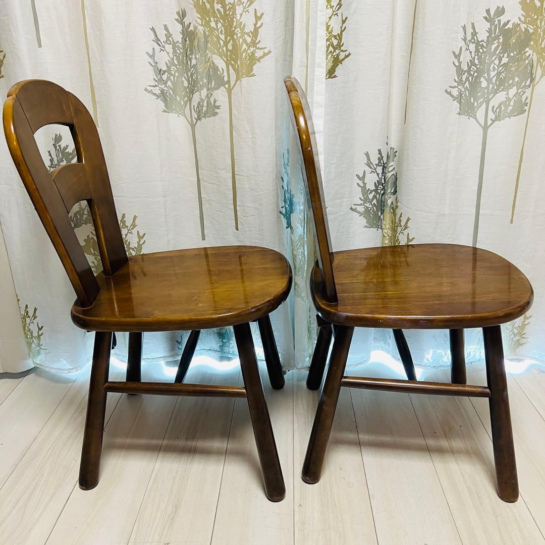 【廃盤品】カリモク ルスティック ダイニングチェア2脚