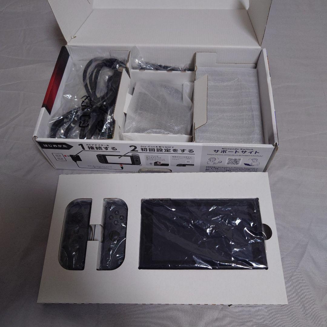 [完品・美品] ニンテンドースイッチ グレー 動作◎