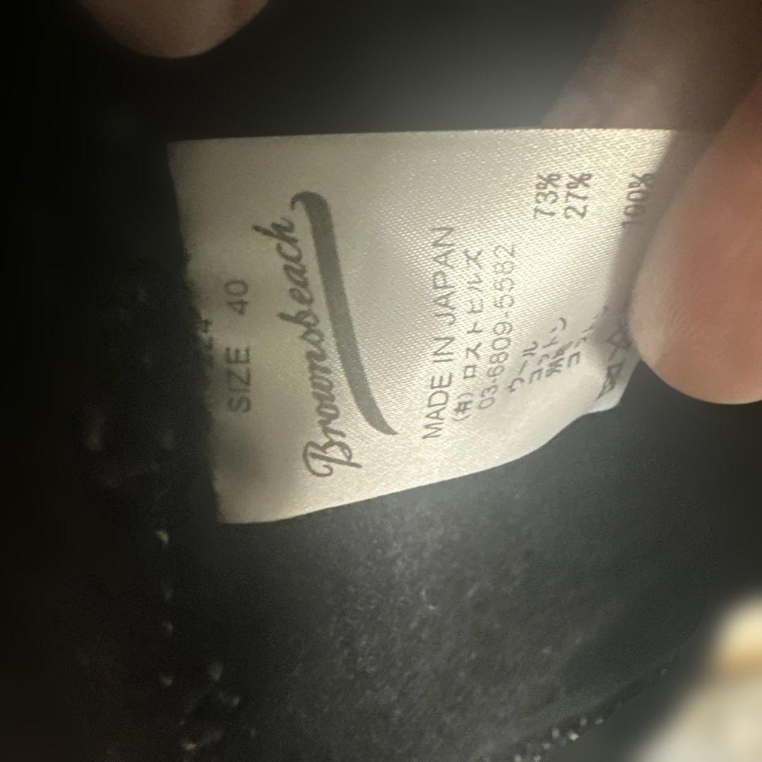 BROWN'S BEACH JACKET サイズ40 ダークグレー