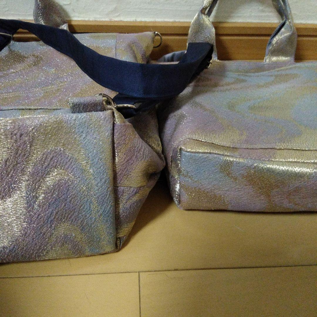 (K)帯リメイクバッグ2点