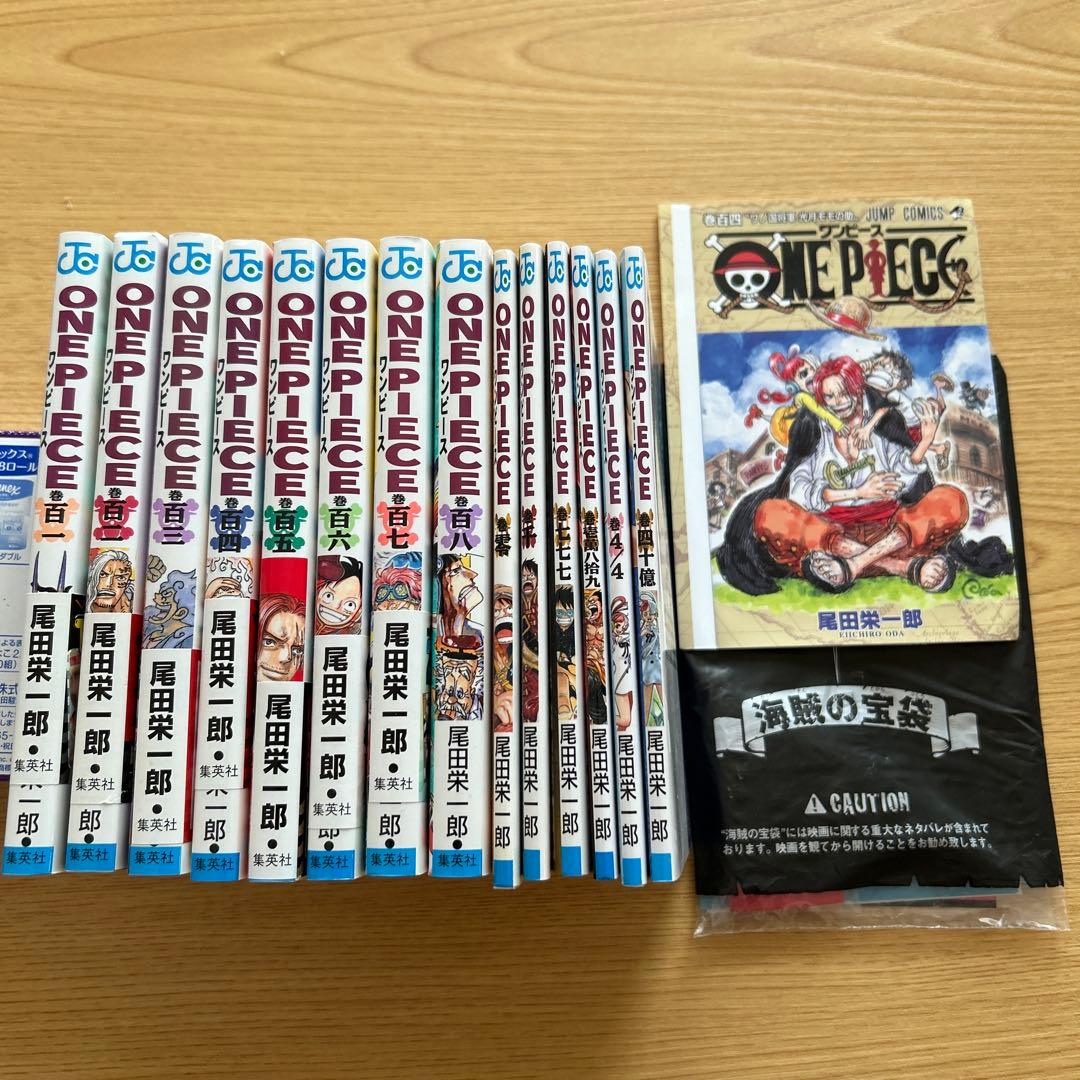 ONE PIECE ほぼ全巻セット 1巻〜108巻　おまけ付き