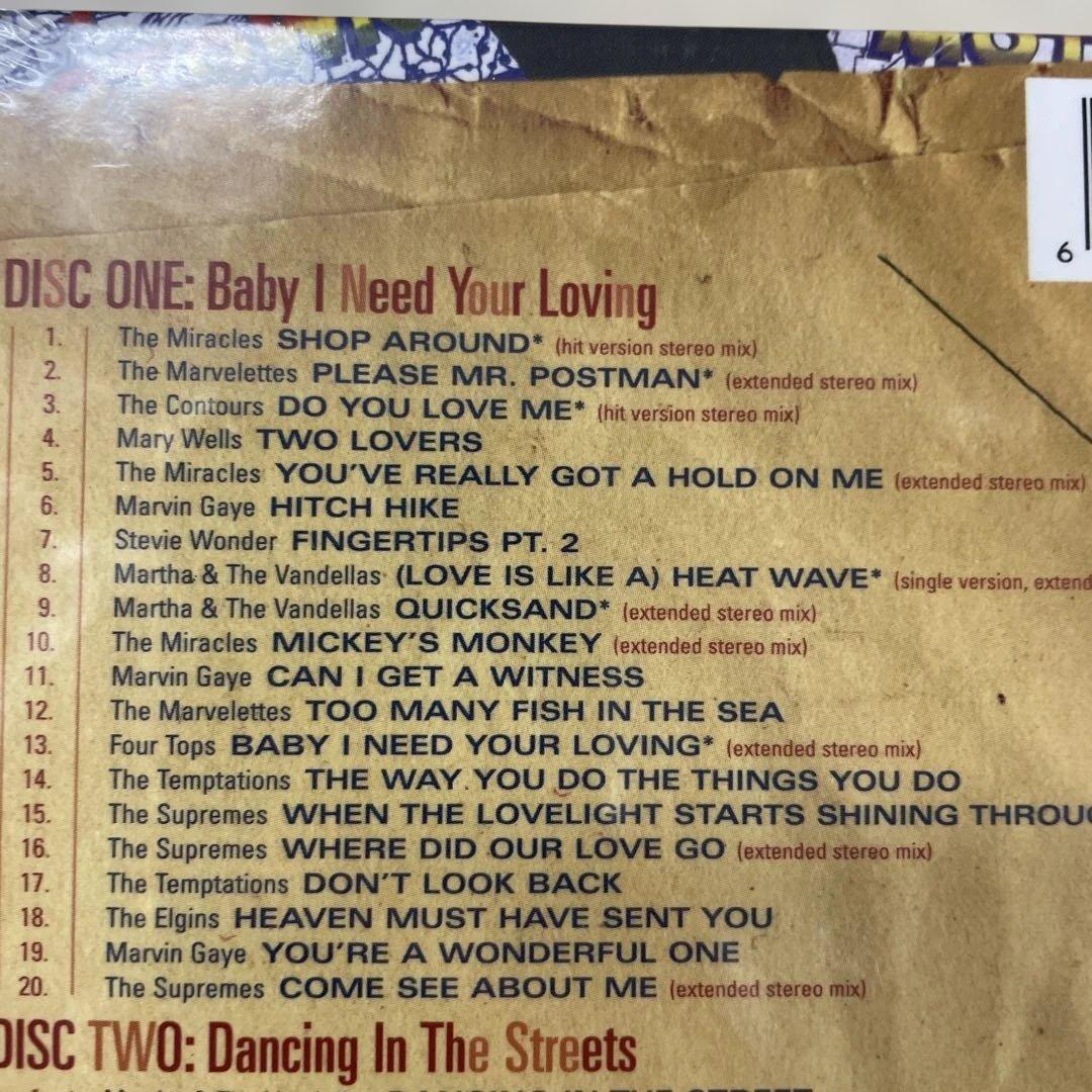 THE MOTOWN BOX 新品 4CDBOX