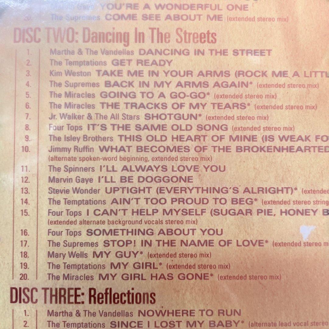 THE MOTOWN BOX 新品 4CDBOX