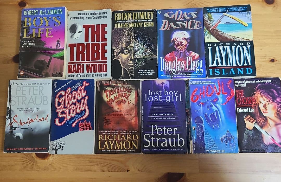 洋書 Set of Horror Novels