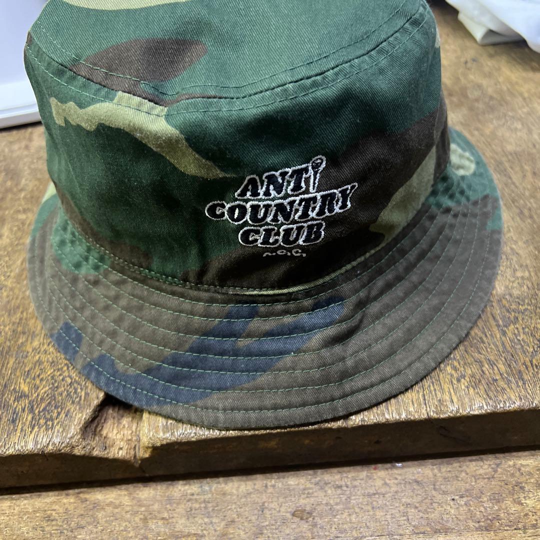 ANTI COUNTRY CLUB 迷彩 バケットハット